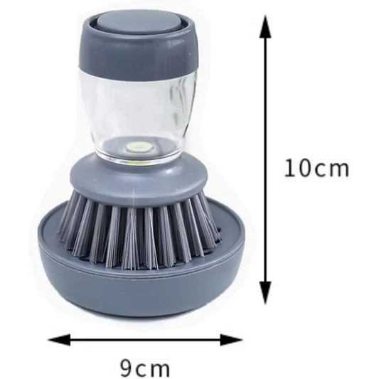 Automatic Liquid Adding Cleaning Brush Multifunctional Kitchen Pot Washing Brush