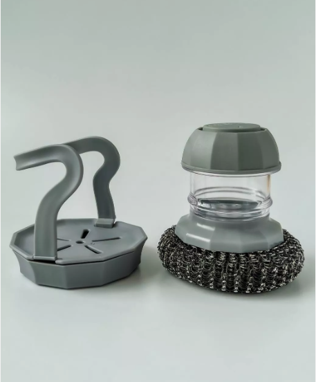 Auto Despensing  Cleaning Pot Brush